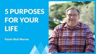 Gods Five Purposes For Your Life with Rick Warren [upl. by Okiam228]