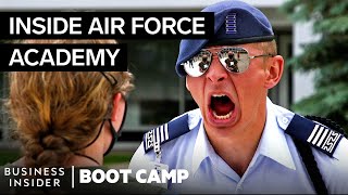 What New Air Force Cadets Go Through On Day One At The Academy  Boot Camp [upl. by Blake]