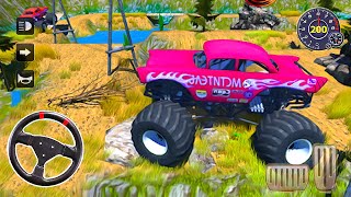 Monster Truck Stunt Simulator  Game Mobil Mobilan Truk Offroad Android Gameplay [upl. by Shaefer]