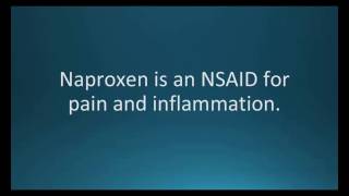 Naproxen  Naproxen Side Effects Drug Interactions And Natural Anti Inflammatories [upl. by Lectra601]