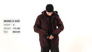 Volcom TDS 2L GoreTex Snowboard Jacket Fit Review  Tactics [upl. by Reeba]