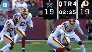 The Craziest GameWinning Field Goal Sequence in NFL History Cowboys vs Redskins Week 9 2006 [upl. by Ahsert209]