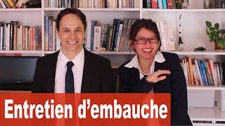 ENTRETIEN DEMBAUCHE ET VOCABULAIRE DU TRAVAIL [upl. by Rabin654]