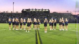 WWMS Cheer Halftime Routine [upl. by Yenal]