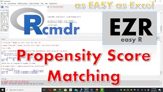 Propensity Score Matching in EZR [upl. by Ruthanne]