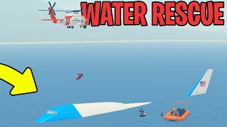 Air force once FORCED to land on WATER  PTFS Roleplay Roblox [upl. by Schurman504]