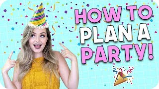 How to Plan a Party Party Planning Checklist [upl. by Mecke331]