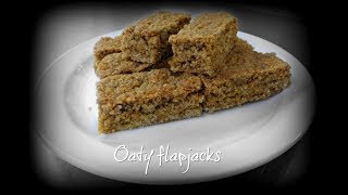 Easy flapjack recipe [upl. by Nimzaj]