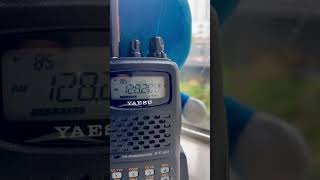 3032025 HK Intl Airport Arrival daily Arrival broadcast 128200 MHz [upl. by Ecnav68]