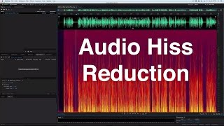 Audio Hiss Noise Reduction [upl. by Ainsley]