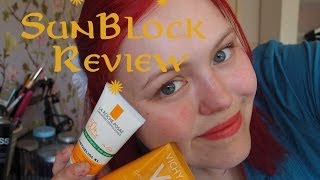 Sunblock review La RochePosay Anthelios Dry Touch vs Vichy Capital Soleil Dry Touch [upl. by Amabil]