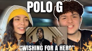 LETS SEE WHAT THE HYPE ABOUT Polo G  Wishing For A Hero ft BJ The Chicago KidOfficial Video❗️ [upl. by Arlo543]