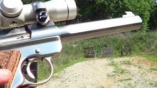 Ruger Mk II Slabside Target 22LR [upl. by Chick737]