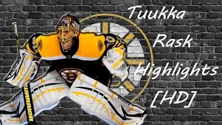 Tuukka Rask 40 Highlights HD [upl. by Annah]