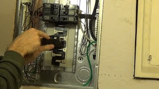 How to Install a Circuit Breaker [upl. by Eeleak]