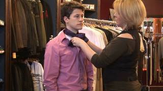 Mens Fashion Tips  How to Tie a Cravat [upl. by Bergmann35]