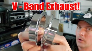 How to install V Band Clamps on your exhaust for easy removal [upl. by Snook505]