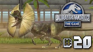 Dilophosaurus  Jurassic World  The Game  Ep 20 HD [upl. by Htenay]