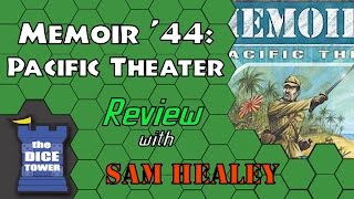 Memoir 44 Pacific Theater Review  with Sam Healey [upl. by Atronna688]