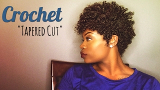 DIY Easy Crochet quotTapered Cutquot  feat Curlkalon Hair [upl. by Yrruc]