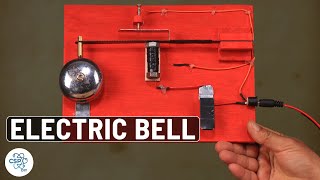 How to Make Electric Bell from Recyclable Objects at home  DIY [upl. by Lurette]