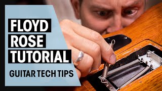 How to set up a Floyd Rose  Guitar Tech Tips  Ep 17  Thomann [upl. by Lal]