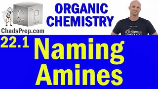 221 Naming Amines  Organic Chemistry [upl. by Nyre322]