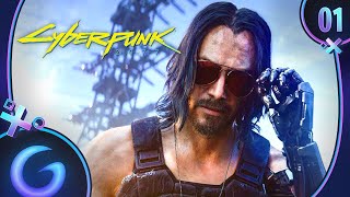 CYBERPUNK 2077 FR 1  Bienvenue à Night City [upl. by Loggia652]