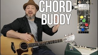 Beginner Guitar Learning Tool The quotChord Buddyquot  Beginner Guitar Lessons [upl. by Ysirhc]