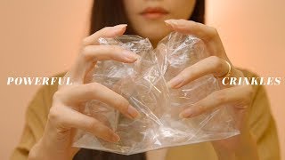 ASMR Powerful Crinkles to Make You Tingle No Talking [upl. by Einial]