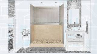 Sistine Stone DIY MOSAIC SHOWER Introduction [upl. by Nylegna782]