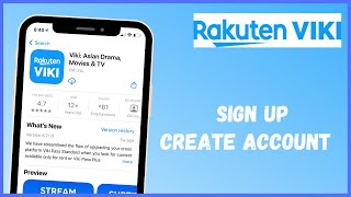 How to Create Viki Rakuten Account  Sign up Viki Mobile App wwwvikicom [upl. by Cosimo]