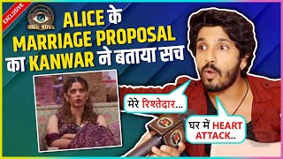 Kanwar Dhillon REVEALS TRUTH About Marriage Proposal To Alice Kaushik  Bigg Boss 18 [upl. by Fari226]