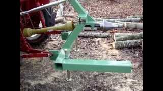 Holzspalter Eigenbau Drillkegel Logsplitter [upl. by Moss]