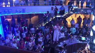 Carnival Cruise White Hot Night Party [upl. by Cort]