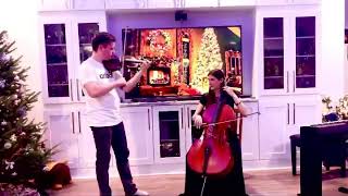 “Carol of the Bells” Duet Violin amp Cello [upl. by Eugnimod]