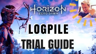 Horizon Zero Dawn  Logpile Trial Guide Nora Hunting Grounds [upl. by Carbo141]