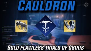 Solo Flawless Trials of Osiris Cauldron Stasis Hunter w Vigilance Wing amp Renewal Grasps Destiny 2 [upl. by Akimak]