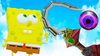 I Did Horrible Things to Spongebob with a Weird Whip Sword in Blade and Sorcery Multiplayer VR [upl. by Miles]