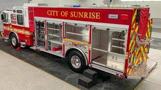 Truck Talk with Sunrise FL Fire Rescue  SO142986 [upl. by Anuahsat639]