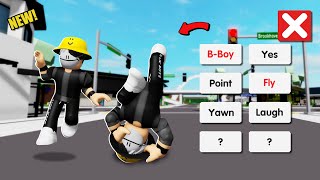 NEW All SECRET EMOTES Di Brookhaven RP  Roblox [upl. by Akinam494]