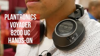 Plantronics Voyager 8200 UC handson [upl. by Ellebanna]