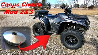 Yamaha Kodiak 700 Coops Clutch Mod 2amp3 Top speed [upl. by Todhunter]