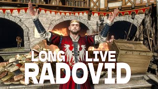 King Radovid of Redania after taking over the Continent  Long Live Radovid  The Witcher  4K [upl. by Solly]