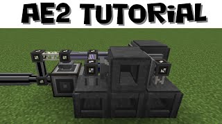 Super Compact Inscriber Processor AutoCrafting Setup  Applied Energistics 2 Tutorial [upl. by Lightfoot]