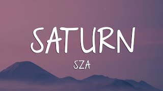 SZA  Saturn Lyrics [upl. by Myrilla]