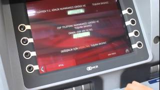 Ziraat Bank Atm Kartsız Para Yatırma [upl. by Nalim]