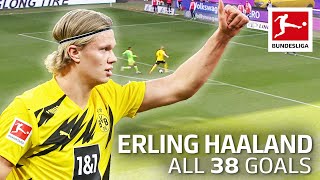 Erling Haaland  38 Goals in Only 41 Matches [upl. by Janna]