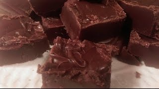 Chocolate Fudge  How To Make  The Hillbilly Kitchen [upl. by Danita]