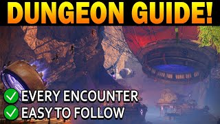 Destiny 2 Complete GRASP OF AVARICE Dungeon Guide [upl. by Anerehs]